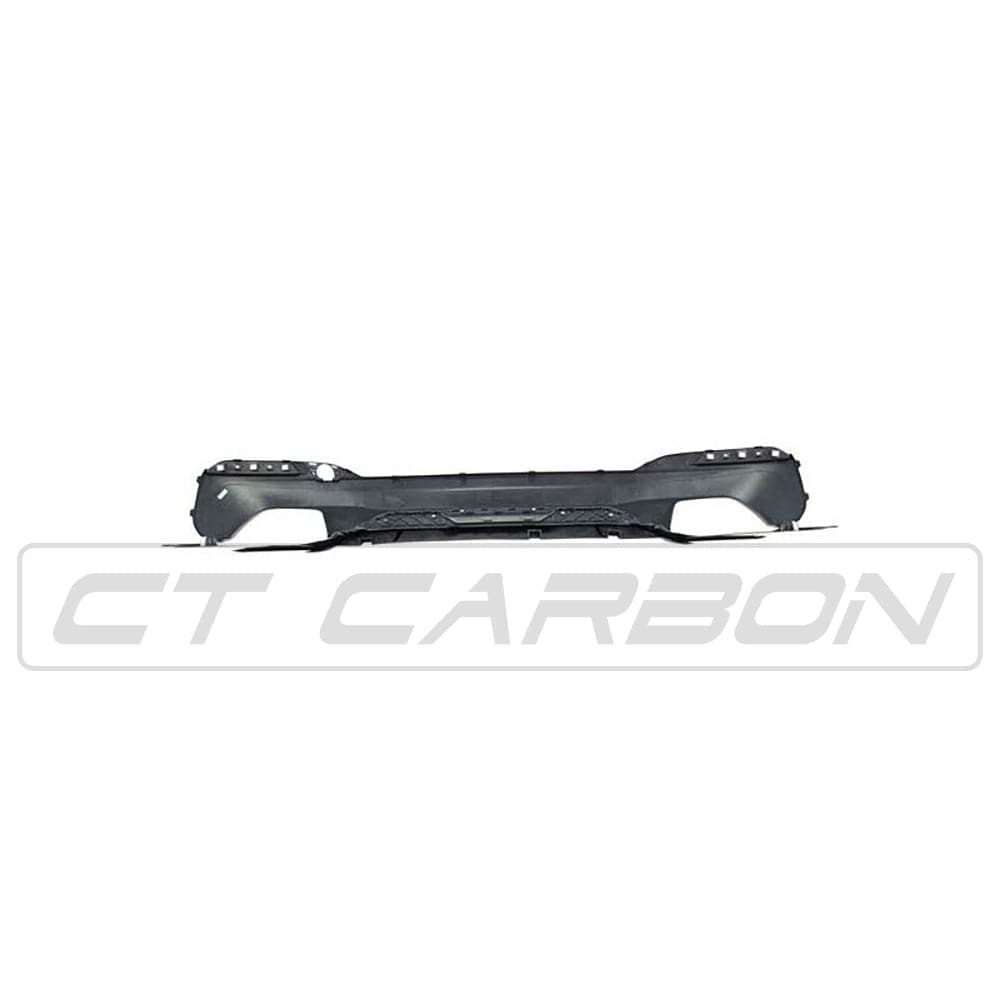 BLAK BY CT Diffuser BMW 5 SERIES G30 GLOSS BLACK DIFFUSER - MP STYLE - BLAK BY CT CARBON
