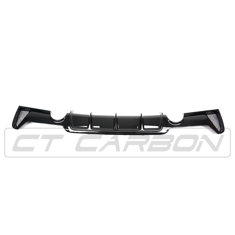 BLAK BY CT Full Kit BMW 4 SERIES F36 GLOSS BLACK FULL KIT (DUAL EXHAUST) - MP STYLE - BLAK BY CT CARBON