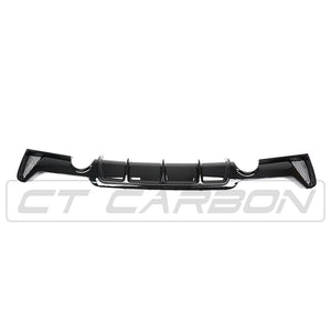 BLAK BY CT Full Kit BMW 4 SERIES F36 GLOSS BLACK FULL KIT (DUAL EXHAUST) - MP STYLE - BLAK BY CT CARBON
