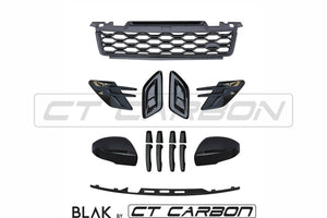 BLAK BY CT FULL KIT RANGE ROVER SPORT L494 FULL BLACK EDITION TRIM PACK - 2018+