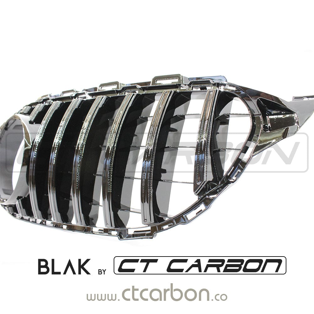 BLAK BY CT GRILLE MERCEDES W205 C CLASS 2019+ AMG BLACK GRILLE (WITHOUT CAMERA)