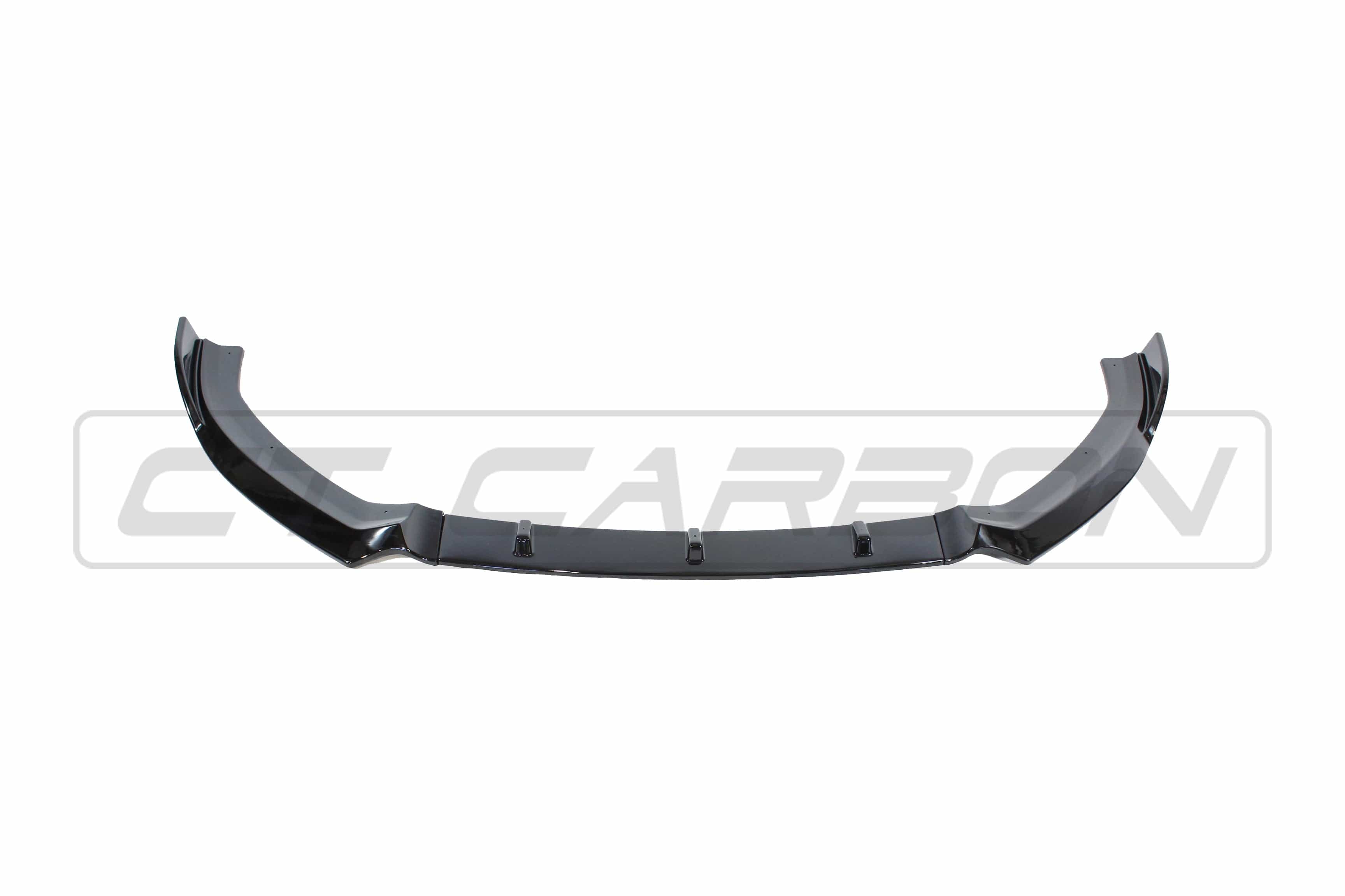 BLAK BY CT Splitter Audi A3 8V Facelift S-Line & S3 Gloss Black Splitter