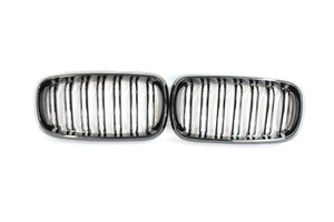BLAK BY CT Splitter BMW X5M/X6M F16 & F15 DOUBLE SLAT GRILLES - BLAK BY CT CARBON