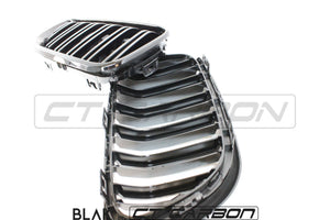 BLAK BY CT Vehicles & Parts BMW M2 F87 & F22 2 SERIES DOUBLE SLAT BLACK GRILLES