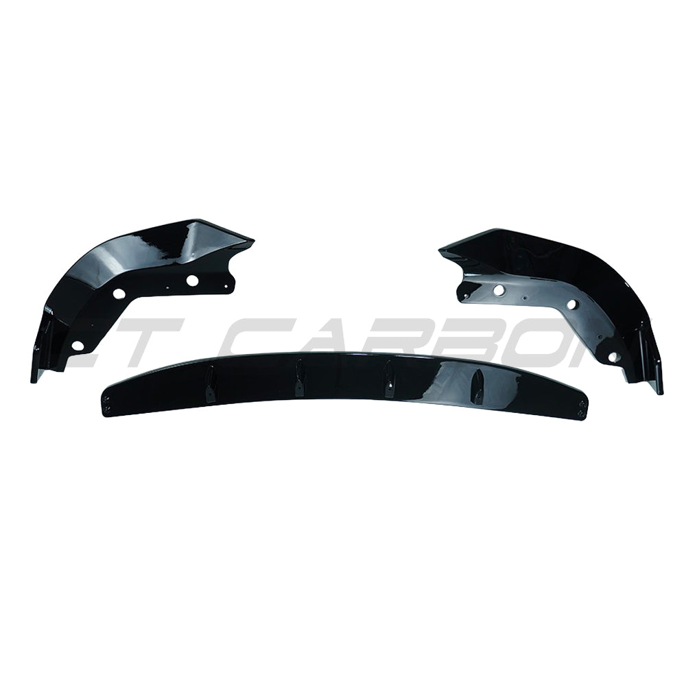 BMW 3 SERIES 2018-2021 G20/G21 GLOSS BLACK SPLITTER - V3