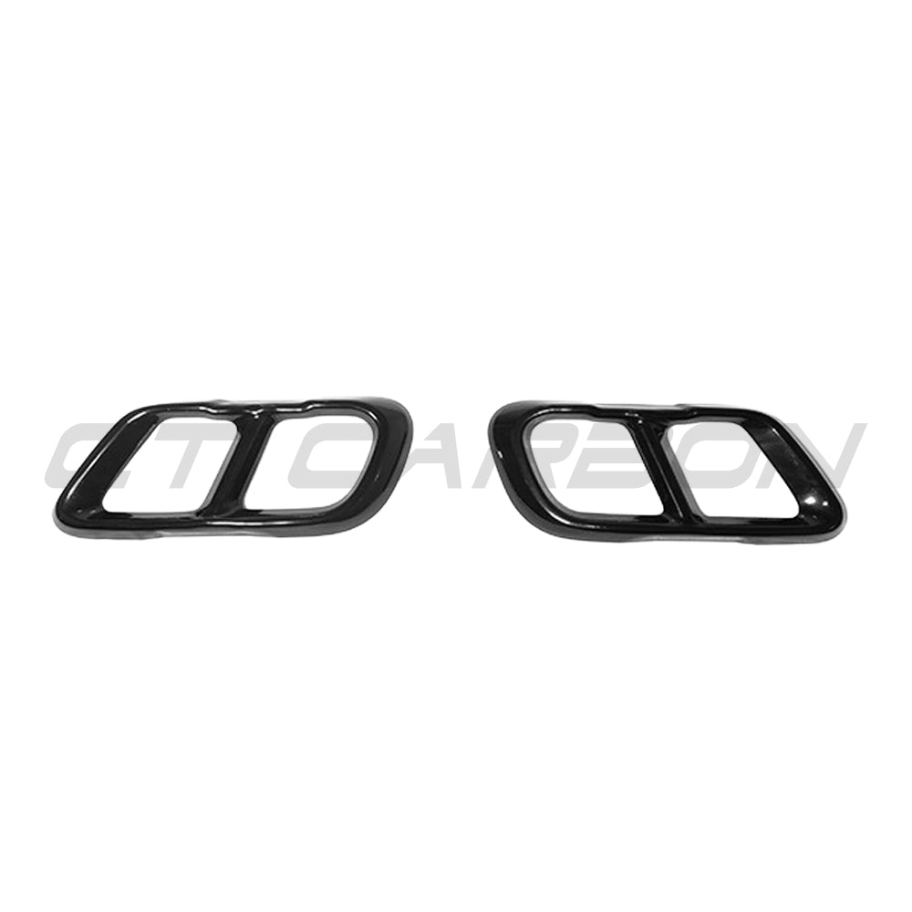 BMW X5 G05 2018+ GLOSS BLACK EXHAUST TIP ADD ON