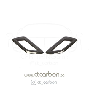 CT CARBON Bonnet Trim RANGE ROVER SPORT CARBON FIBRE INTAKES - CT CARBON
