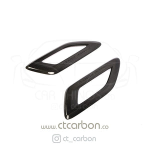 CT CARBON Bonnet Trim RANGE ROVER SPORT CARBON FIBRE INTAKES - CT CARBON