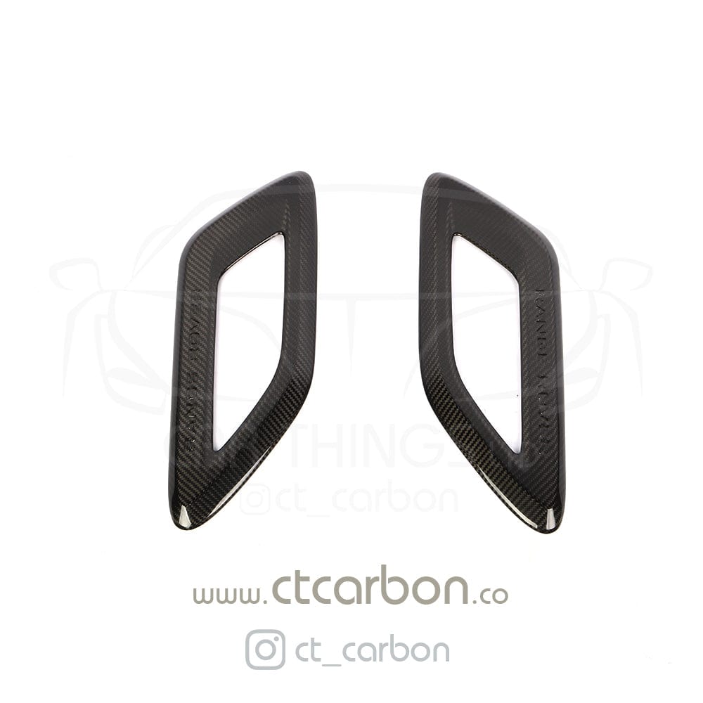 CT CARBON Bonnet Trim RANGE ROVER SPORT CARBON FIBRE INTAKES - CT CARBON
