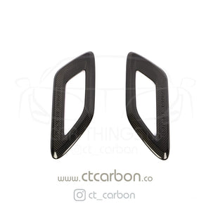 CT CARBON Bonnet Trim RANGE ROVER SPORT CARBON FIBRE INTAKES - CT CARBON