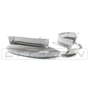 CT CARBON Bumper Corners BMW M3 G80/G81 CARBON FIBRE REAR BUMPER CORNERS - OEM STYLE