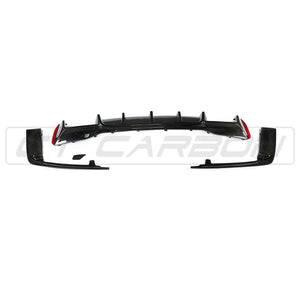 CT CARBON Diffuser BMW F90 M5 CARBON FIBRE DIFFUSER - 3D STYLE
