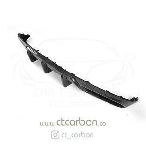 CT CARBON Diffuser MERCEDES W205 C63 & C63 COUPE 2DR CARBON DIFFUSER - OEM+ CT STYLE