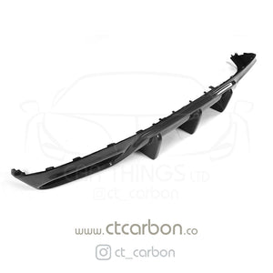 CT CARBON Diffuser MERCEDES W205 C63 & C63 COUPE 2DR CARBON DIFFUSER - OEM+ CT STYLE