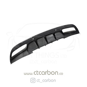 CT CARBON Diffuser MERCEDES W205 C63 & C63S SALOON CARBON DIFFUSER - PS STYLE