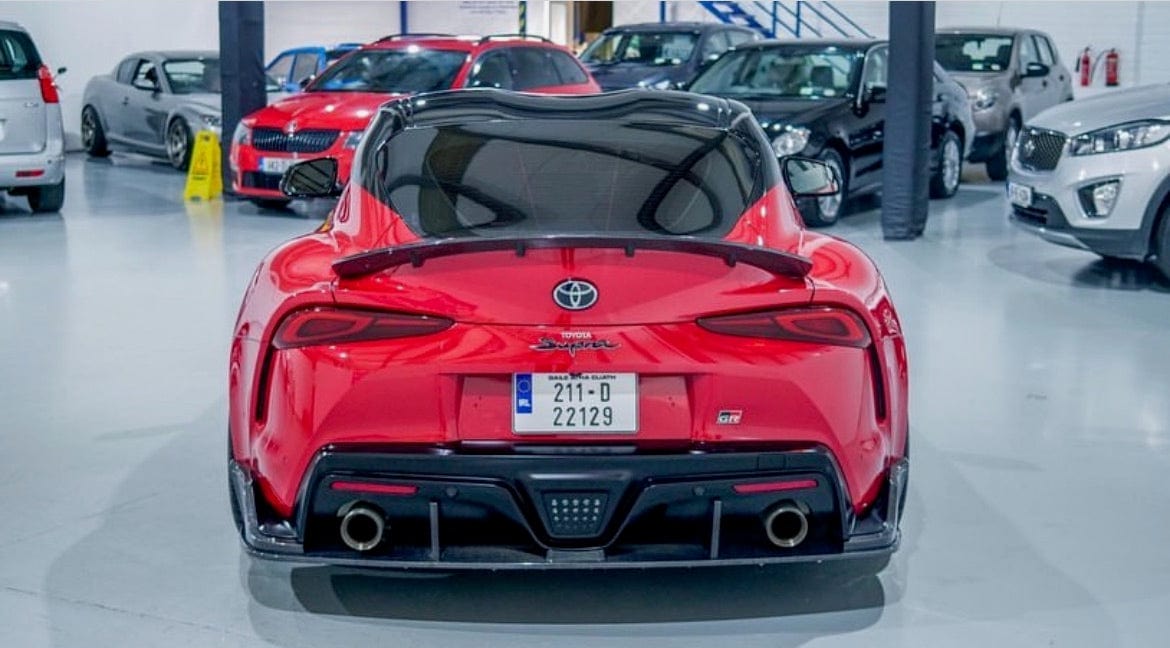 CT CARBON Diffuser TOYOTA SUPRA A90 CARBON FIBRE DIFFUSER - CT CARBON