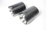 CT CARBON Exhaust Tips BMW CARBON EXHAUST TIPS 135i/140i/235i/240i/335i/340i/435i/440i - CHROME (SET OF 2)