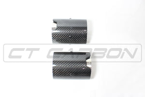 CT CARBON Exhaust Tips BMW CARBON EXHAUST TIPS 135i/140i/235i/240i/335i/340i/435i/440i - CHROME (SET OF 2)