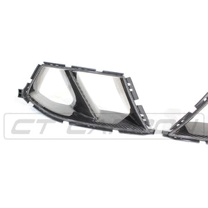 CT CARBON FULL KIT BMW M3/M4 G80/G81/G82/G83 Carbon Fibre Bumper Ducts - MP Style