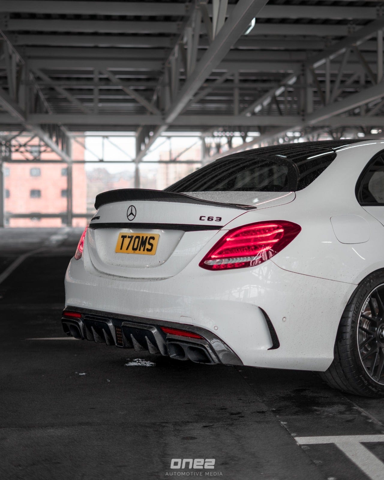 CT CARBON Full Kit MERCEDES C63 W205 SALOON FULL CARBON FIBRE KIT - B STYLE