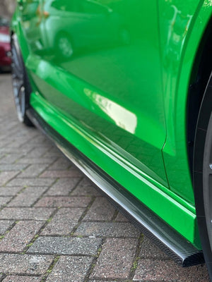 CT CARBON Side Skirts AUDI A3/S3/RS3 8V SALOON CARBON FIBRE SIDE SKIRTS