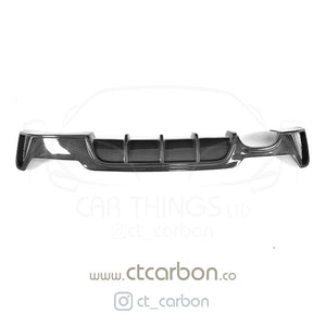CT CARBON Splitter BMW F32 4 SERIES COUPE FULL CARBON FIBRE KIT - MP STYLE