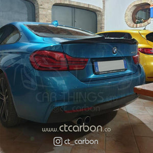 CT CARBON Splitter BMW F32 4 SERIES COUPE FULL CARBON FIBRE KIT - MP STYLE