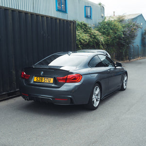 CT CARBON Splitter BMW F32 4 SERIES COUPE FULL CARBON FIBRE KIT - MP STYLE