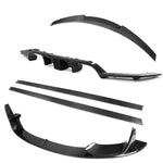 CT CARBON Splitter BMW M4 (F82) COUPE FULL CARBON FIBRE KIT - DTM