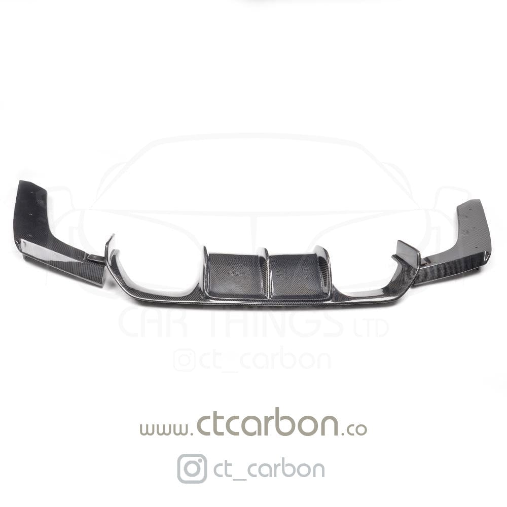 CT CARBON Splitter BMW M4 (F82) COUPE FULL CARBON FIBRE KIT - V STYLE