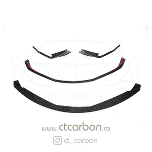 CT CARBON Splitter SUPRA A90 CARBON FIBRE SPLITTER - MZ STYLE
