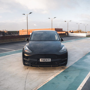 CT CARBON Splitter TESLA MODEL Y CARBON FIBRE SPLITTER