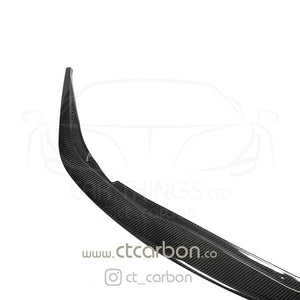 CT CARBON SPLITTER TOYOTA SUPRA A90 CARBON FIBRE SPLITTER - CT CARBON
