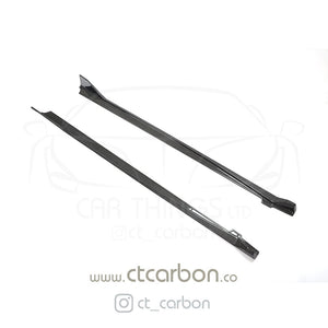 CT CARBON Splitter TOYOTA SUPRA A90 FULL CARBON FIBRE KIT - CT CARBON V2