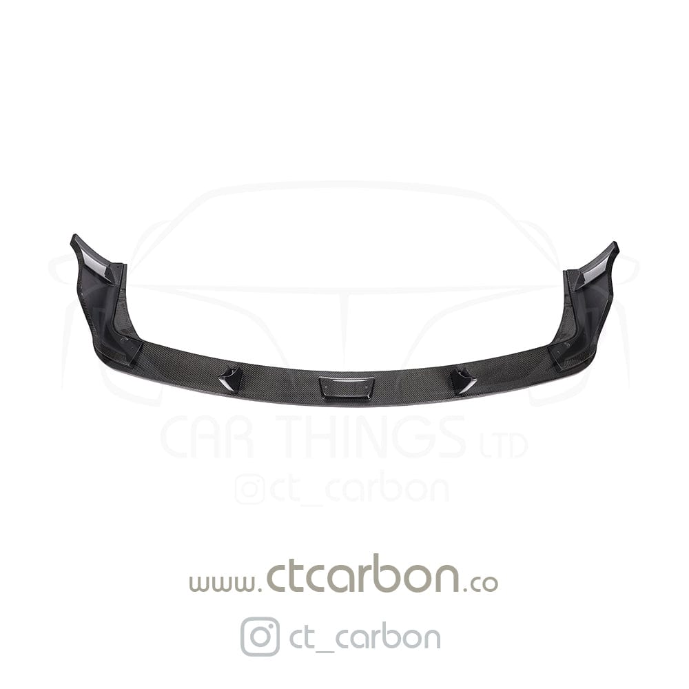 CT CARBON Splitter TOYOTA SUPRA A90 FULL CARBON FIBRE KIT - CT CARBON V2