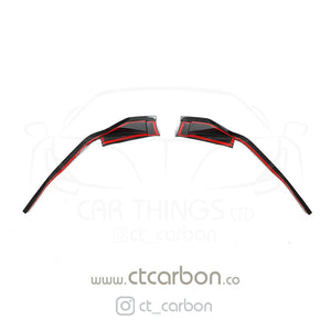 CT CARBON Splitter TOYOTA SUPRA A90 FULL CARBON FIBRE KIT - CT CARBON V2