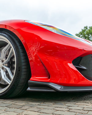 FERRARI 812 SUPERFAST & GTS CARBON FIBRE SPLITTER- CT DESIGN