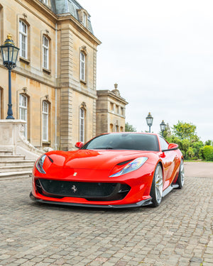 FERRARI 812 SUPERFAST & GTS CARBON FIBRE SIDE SKIRT EXTENSION - CT DESIGN