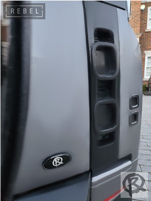 Defender L663 ABS Smoke Tail Light Cover