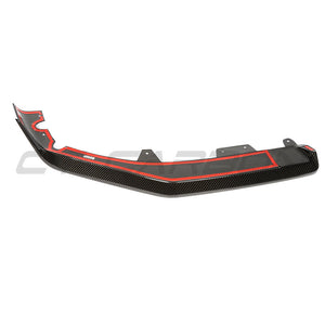 BMW F95 X5M 2023+ (LCI) CARBON FIBRE SPLITTER - MP SPLITTER-Splitter-CT CARBON-CT Carbon - High-quality carbon fiber and gloss black aerodynamic parts for premium sports and luxury vehicles.