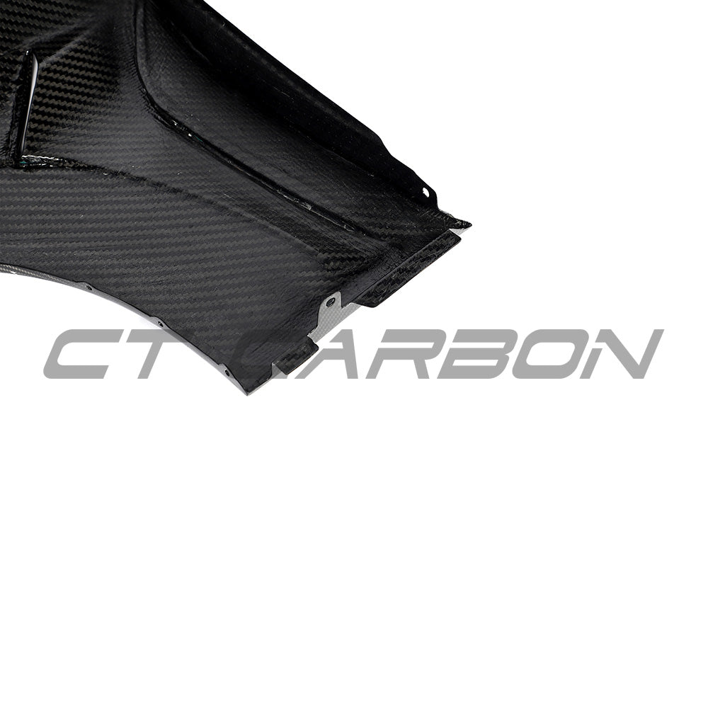 BMW F87 M2/M2C CARBON FIBRE FENDERS - CT DESIGN-Fenders-CT CARBON-CT Carbon - High-quality carbon fiber and gloss black aerodynamic parts for premium sports and luxury vehicles.