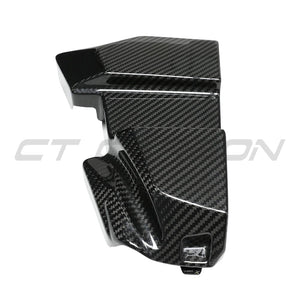 BMW M2 M3 & M4 G87/G80/G81/G82/G83 CARBON FIBRE ECU BATTERY TERMINAL COVER-Accessories-CT CARBON-CT Carbon - High-quality carbon fiber and gloss black aerodynamic parts for premium sports and luxury vehicles.