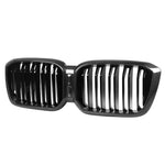 BMW X3 G01 LCI DOUBLE SLAT CARBON FIBRE FRONT GRILLE-Accessories-CT CARBON-CT Carbon - High-quality carbon fiber and gloss black aerodynamic parts for premium sports and luxury vehicles.