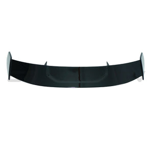 BMW F40 1 SERIES 2019-2024 GLOSS BLACK SPOILER-Spoiler-BLAK BY CT-CT Carbon - High-quality carbon fiber and gloss black aerodynamic parts for premium sports and luxury vehicles.