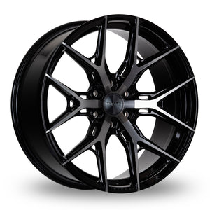 Vossen HF6-4 (8.5x17) (Mid Concave) Double Tinted Gloss Black