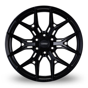 Vossen HF6-4 (8.5x18) (Mid Concave) Satin Black