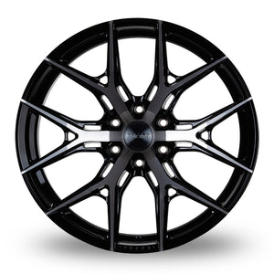 Vossen HF6-4 (8.5x17) (Mid Concave) Double Tinted Gloss Black