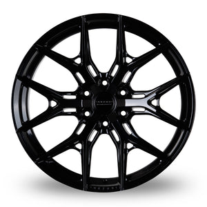 Vossen HF6-4 (8.5x18) (Mid Concave) Gloss Black