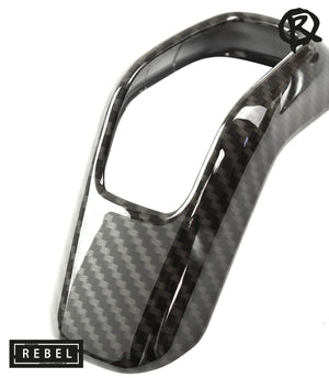 Defender L663 Carbon Fibre Gear Lever Cover Trim - 90/110/130