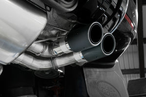 SSXLR119-702 - Defender 90 V8 2021+ Milltek Performance Exhaust - Particulate Filter-back - OPF/GPF Back Non-Resonated Valved System (Louder) with Quad JET-90 Carbon Trims